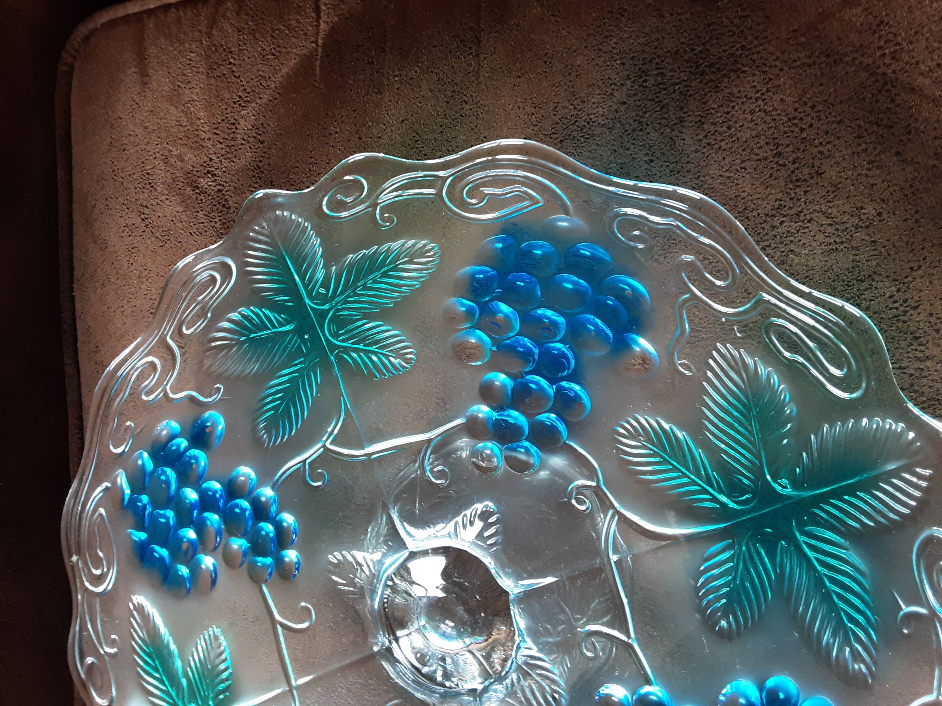 Crystal pedestal dish