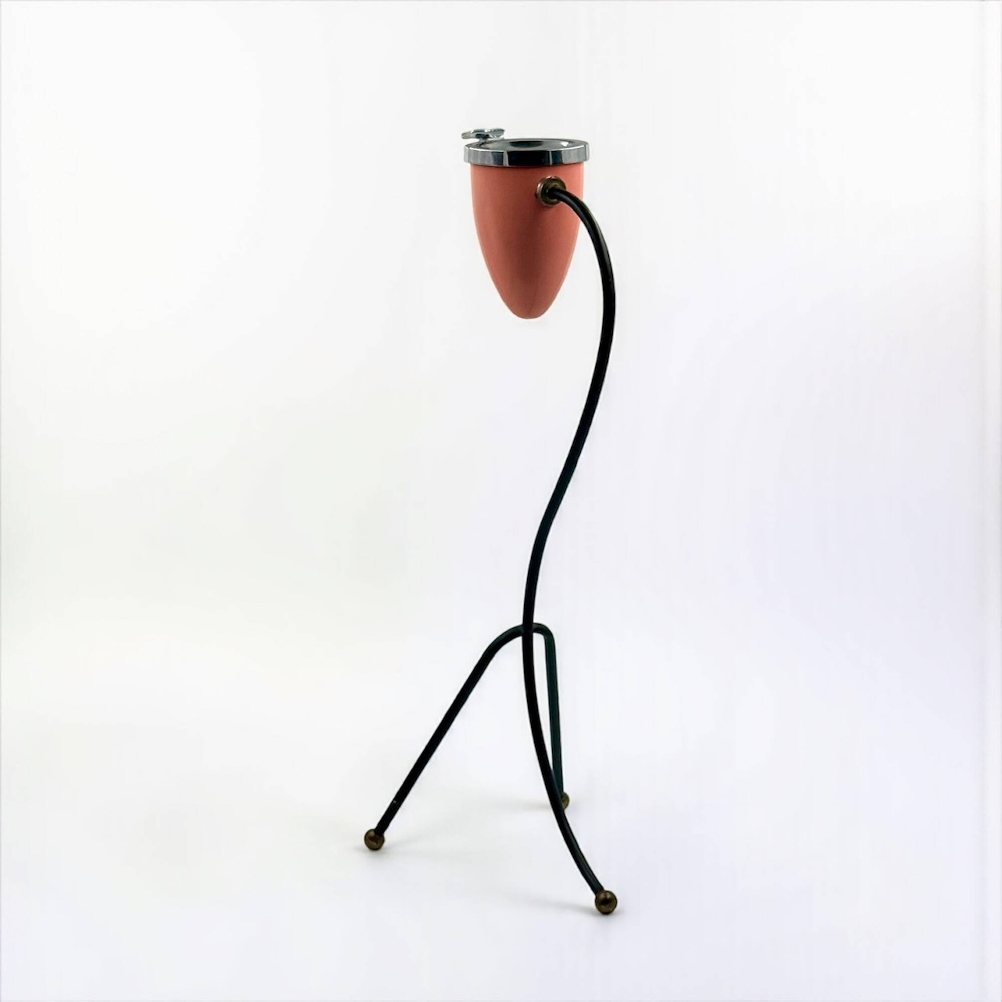 Italian modernist floor ashtray from the 1960s.