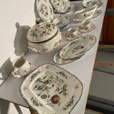Sarreguemines earthenware table service