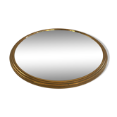 Ancien plateau de service miroir