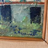 Peinture Aldo Augusto Baccinetti