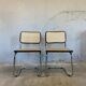 Paire de chaises Cesca de Marcel Breuer