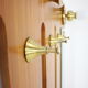Wall coat rack with lighting Czechoslovakia 1960s