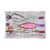 Tapis berbère coloré 250x138cm