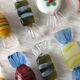 10 porte couteaux bonbons verre de Murano Pop Art