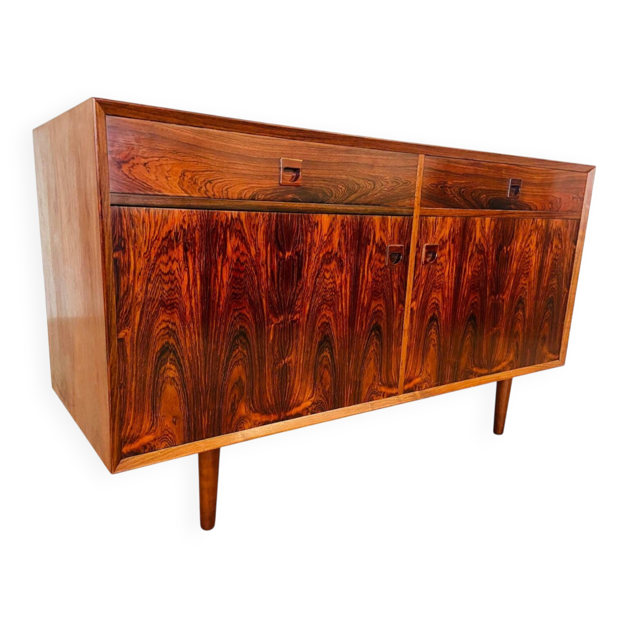 Vintage Danish mid-century rosewood sideboard by Brouers 1960s