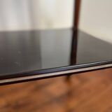 Vintage compass leg serving table