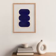 Twist - contemporary painting on paper signed Eawy