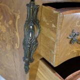 Chest of drawers made in walnut with marble top from 1860s
