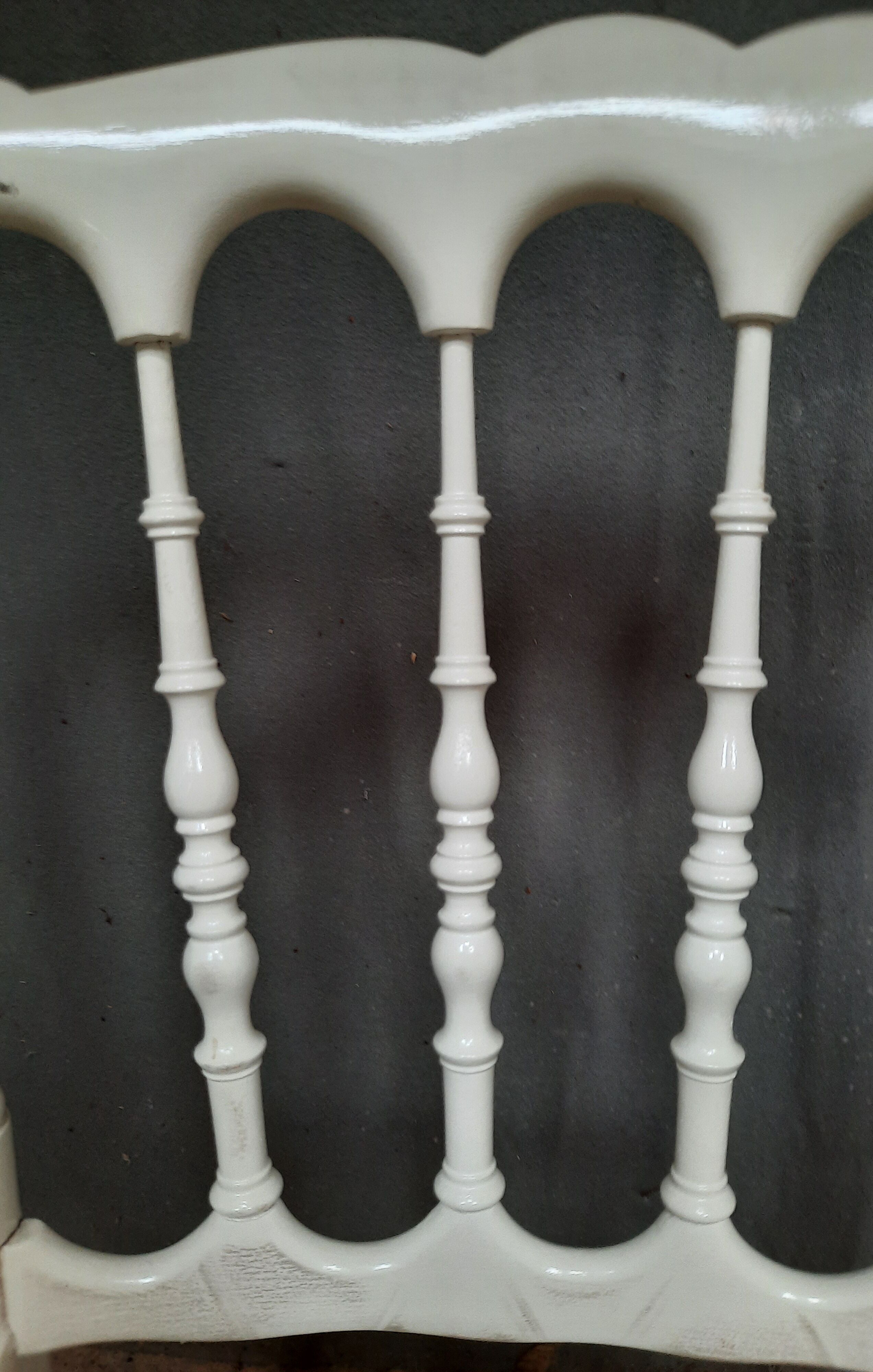 Pair of upholstered folding chairs