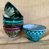 Six bowls Picault and Morvan