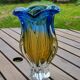 Crystal vase sommerso signed by Josef Hospodka, 1960-70.