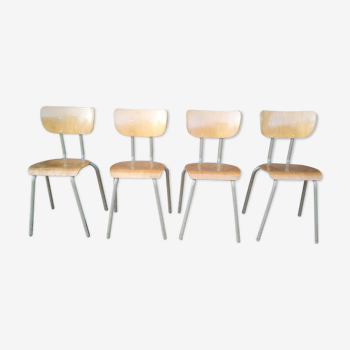 Set of 4 chairs Tubax