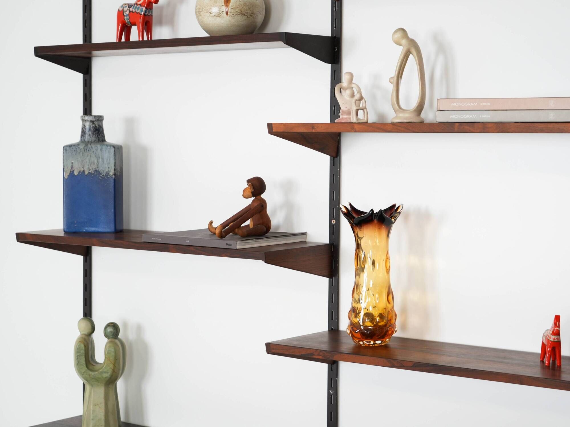 Rosewood shelving unit, Danish design, 1960s, designer: Kai Kristiansen, ma