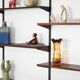 Rosewood shelving unit, Danish design, 1960s, designer: Kai Kristiansen, ma
