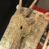Wicker gazelle head
