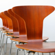 Model 3105 Mosquito chairs by Arne Jacobsen for Fritz Hansen 1967