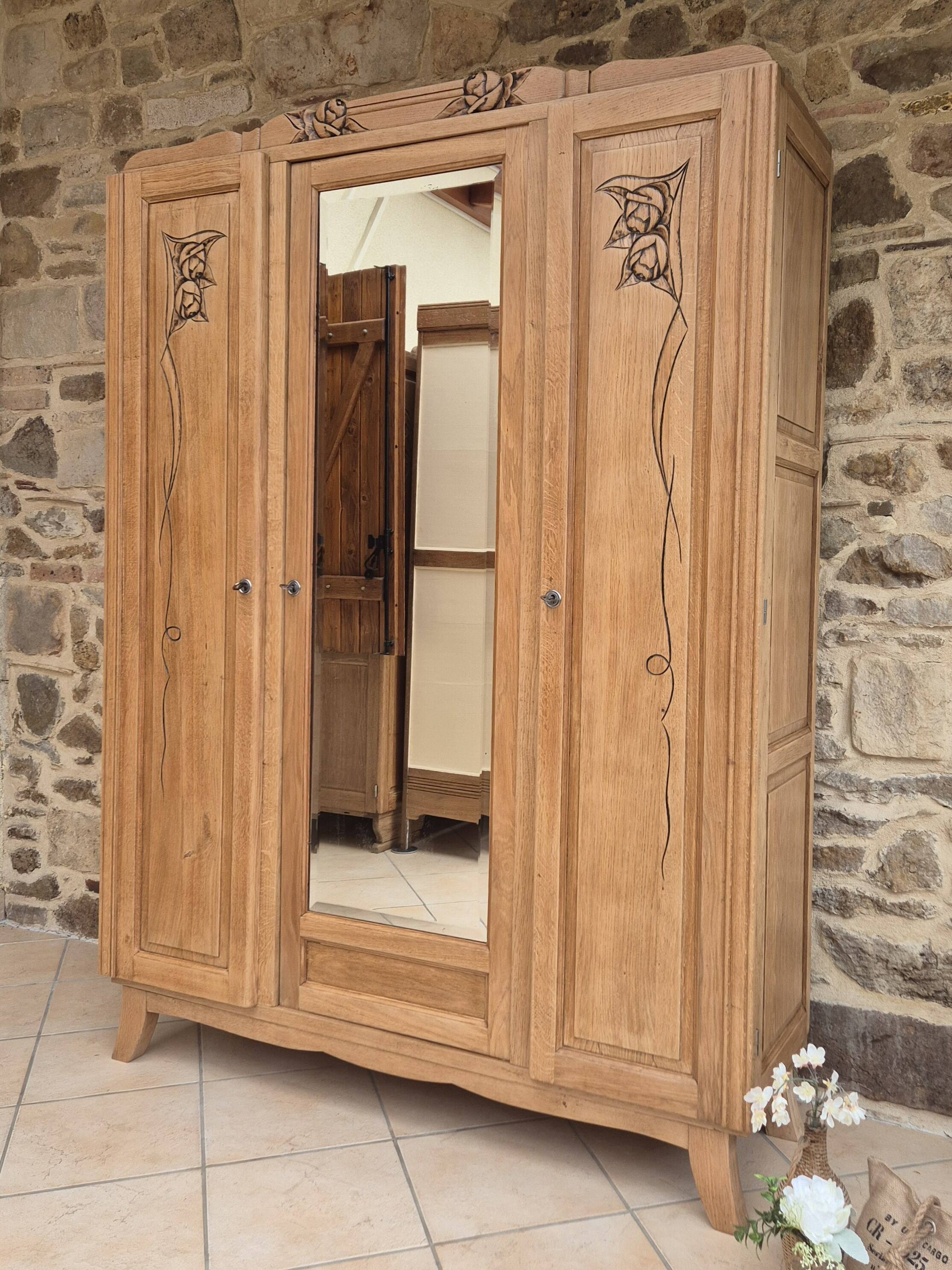 Parisian art deco wardrobe