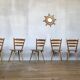 66 Scandinavian chairs or vintage wooden bistro