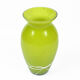 1970s modern glass vase, Farbglashutte Lauscha Thüringen, Germany