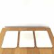 Triple barber mirror 57x27cm