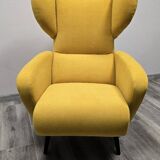 Fauteuil restauré du milieu du siècle