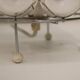 Pair of  Kare design table lamps model 62455 with chromed plastic bubbles