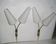 Pair of Lunel wall lights from the 1950s.