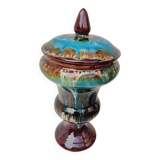 Vallauris vase in glazed ceramic