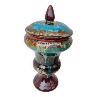 Vase Vallauris en céramique émaillée