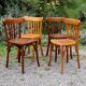4 chairs bistro Luterma 50s