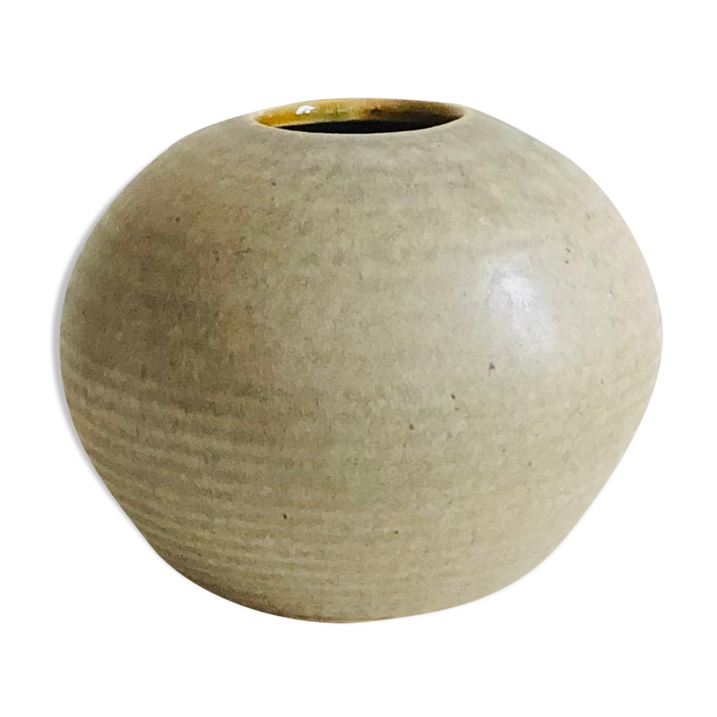 Vintage Ball Vase in Dutch Ceramic