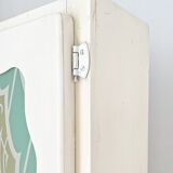 Art Deco mirror toilet cabinet