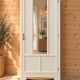 Parisian wardrobe with mirror