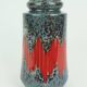 vintage 1960s west german scheurich VASE with lora decor model 549-21