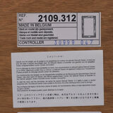 Deknudt gold wall mirror 1970s regency