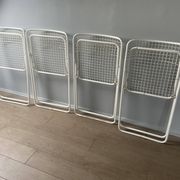 4 chaises pliantes vintage « Ted Net »