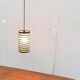 Mid-century minimalist perforated pendant, 1960s