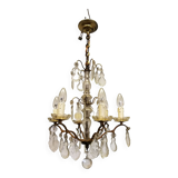 Old chandelier with tassels