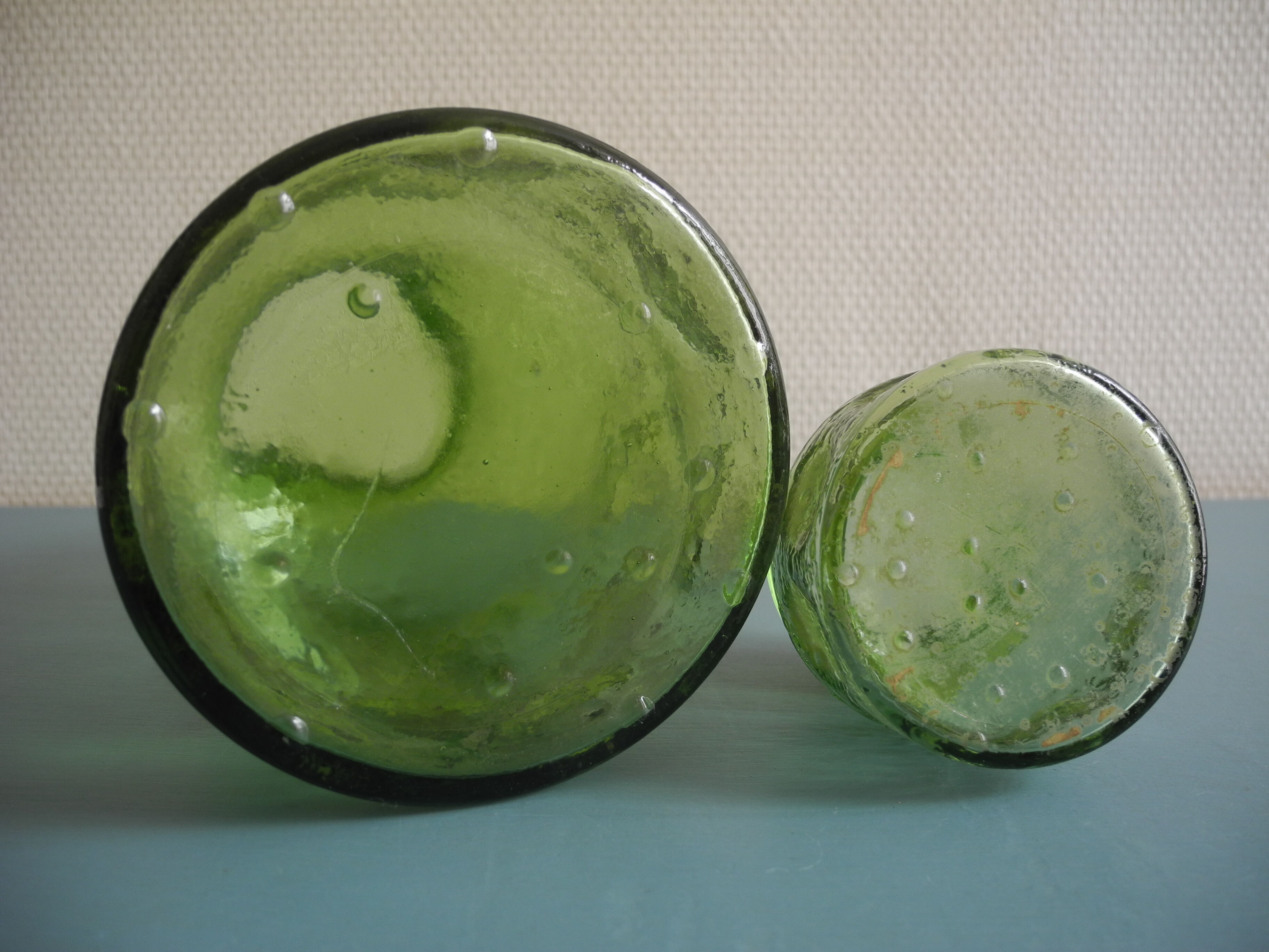 old carafe vintage bottle 70s