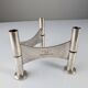CNGT 1978 Tennis Award: Ravinet d'Enfert Silver Plated Candlestick