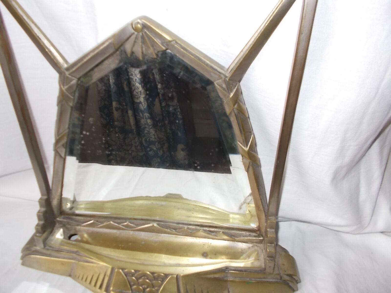 Art deco table mirror 34x32cm