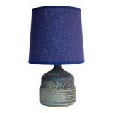 Mid-century modern pottery table lamp made by Rolf Palm, Sweden