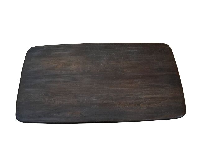 Table basse vintage Ercol orme 1960