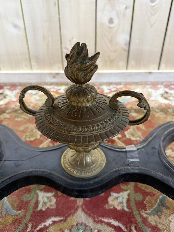 Bureau - Consile d'entrée époque Napoléon III en bois noirci