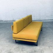 Mid-Century Dutch 3 Seat Sofa Daybed, 1960s
