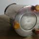 Teapot art deco thermos Bauscher Weiden silver metal and Bakelite feet 1930's