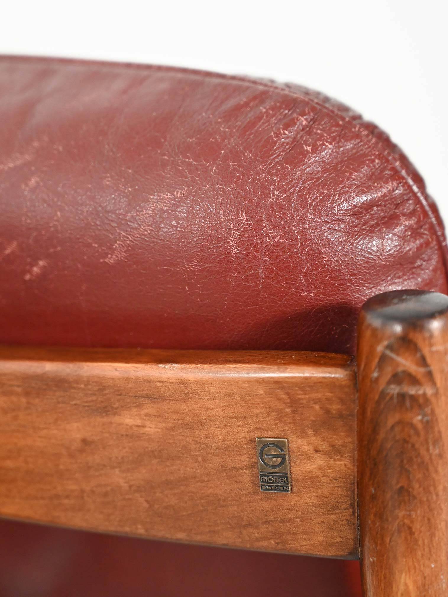 Pair of "Hoffman" armchairs by Gunnar Kentemol