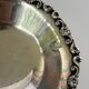 Bol de service en argent massif orné antique italien