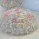 Amazing set of 2 Murano glass ceiling flower by Seguso for Venini